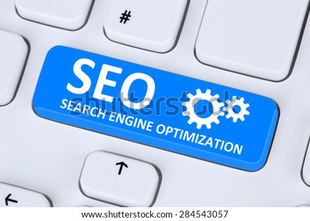 SEO Search Engine Optimization for websites on the internet on computer