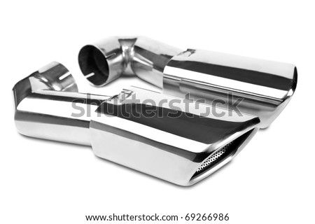  Exhaust Pipe on Stock Photo Sports Exhaust Pipe For The Car 69266986 Jpg