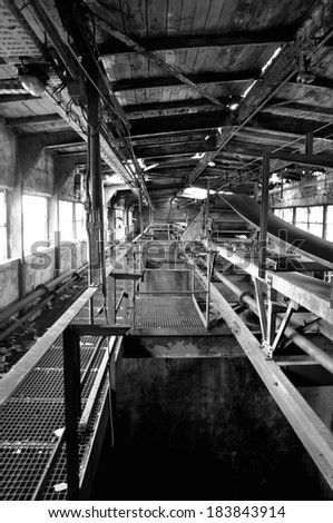 Old Coal Conveyor Belt