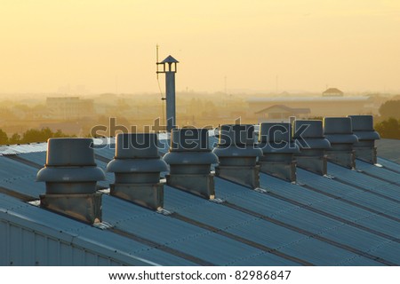 Rooftop exhaust fan