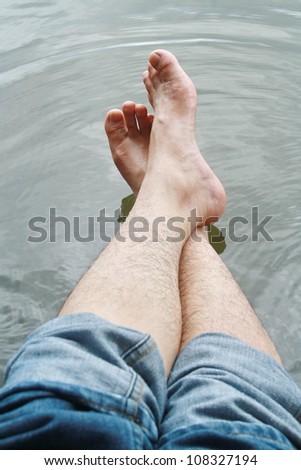 barefoot play water, sleep