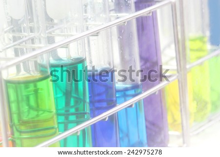 colorful test tube, Chemical, Science, Laboratory,