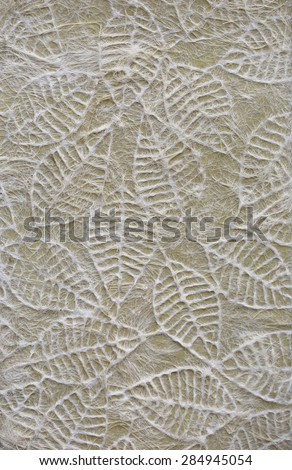leave pattern paper background