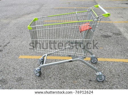 Shopping Cart at car park