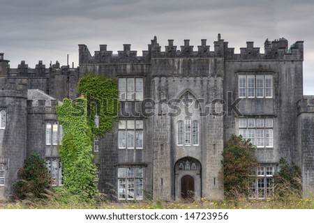 Birr Castle Demesne entrance in Ireland.