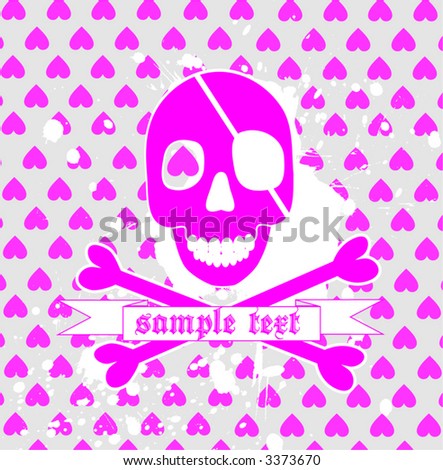 pink skeleton