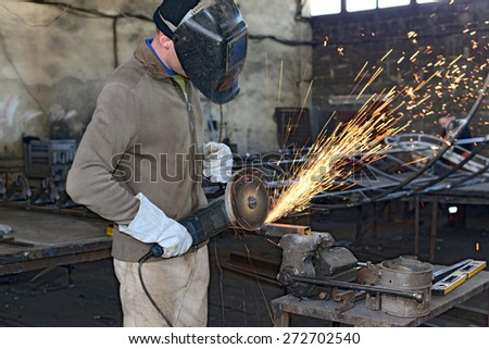 Cutting metal products abrasive wheel
