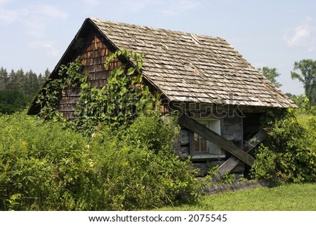 Old wood shed