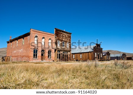 Bodie State Park, A ghost town that was a wild west mining town.