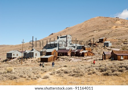 Bodie State Park, A ghost town that was a wild west mining town.
