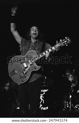 DENVER	JULY 29:		Guitarist/Vocalist Ted Nugent performs in concert July 29, 2002 at the Fillmore Auditorium in Denver, CO.