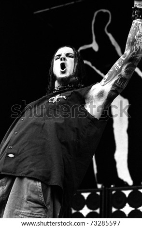 stock photo DENVERAUGUST 22Vocalist Phil Anselmo of the Heavy Metal band