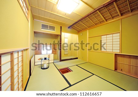INTERIOR IMAGE- Traditional Japanese style tea room-1-2