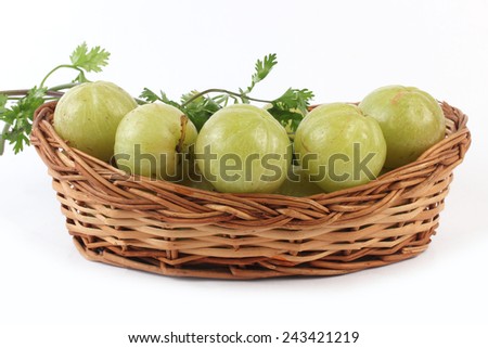 indian gooseberry with vitamin-c
