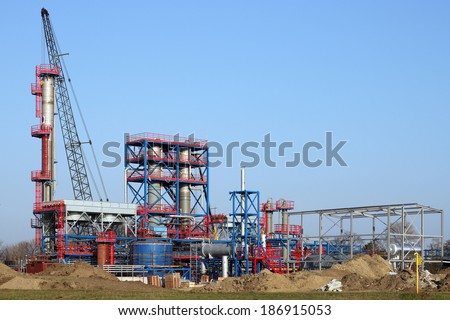 new factory construction site industry zone