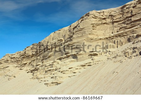 desert sand hill
