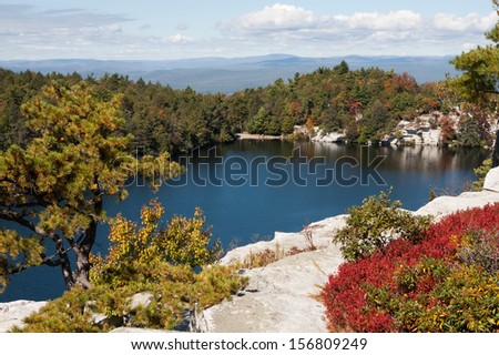 Minnewaska State Park in  Ulster County, New York.