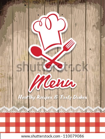 Logo Design Restaurant on Retro Frame With Restaurant Menu Design   110079086   Shutterstock