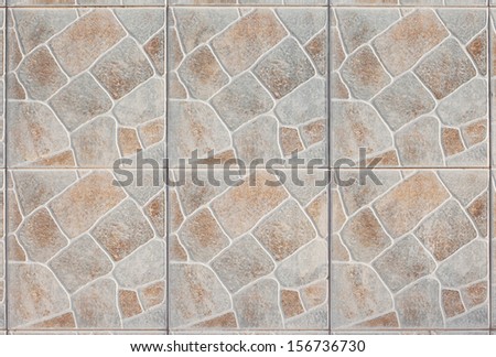 Brick wall stone tile background