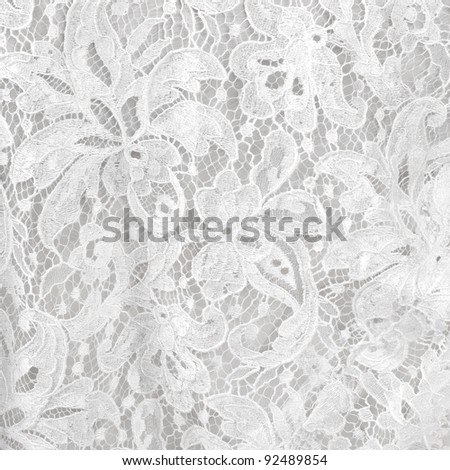 Wedding white lace background