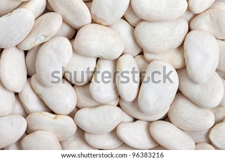 Lima Bean texture background. Large beans with a buttery flavor and starchy texture.