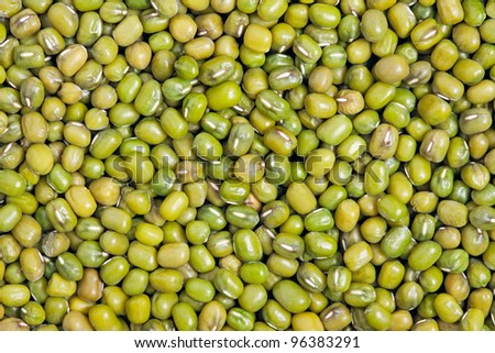 Mung Bean texture background. Also called Mungo or Mung Pea. A major player in Indian and Chinese dishes.