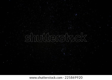 Narural Real Night Sky Stars Background Texture
