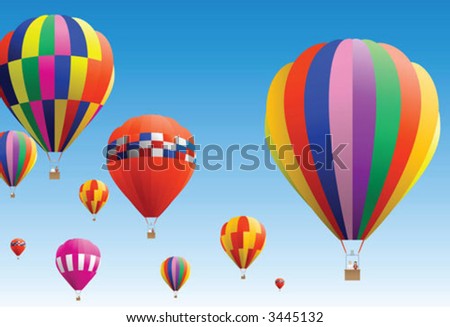 hot air balloon pictures. Colourful hot air balloon
