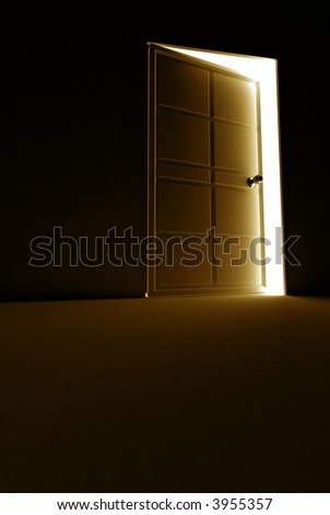 stock photo The Open Door