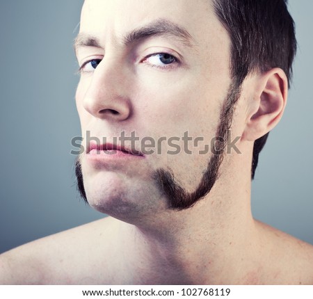 english sideburns