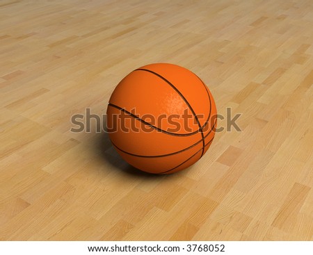 Basketball Hardwood Floor