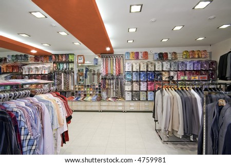 Modern Shop Interior Design Stock Photo 4759981 : Shutt