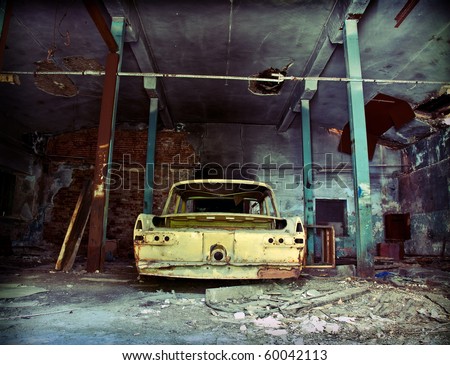 Old Garage Interior