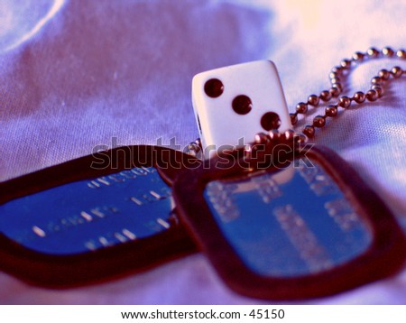 A game of chance with dog tags
