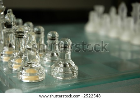 Crystal Chess Set