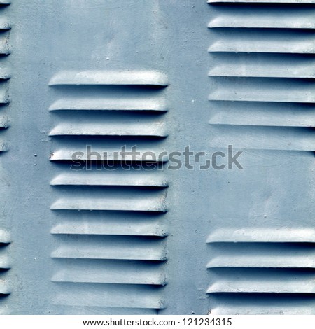 Grunge Seamless Texture Of Old Iron Shutters Ventilation Wallpaper