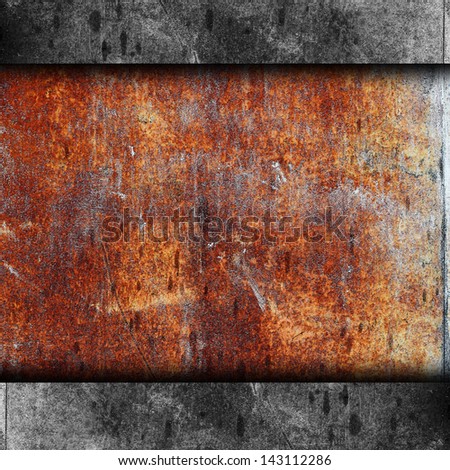rusty metal background texture iron old rust grunge steel metallic dirty brown wall