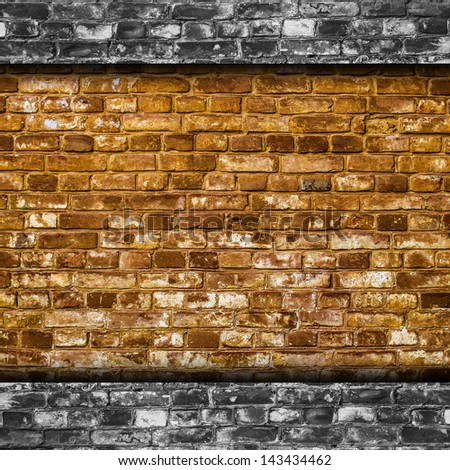 wall brick texture brown red pattern surface cement background old urban concrete