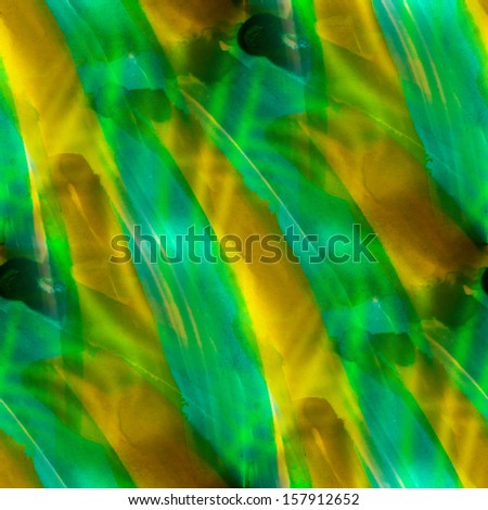 palette seamless green background yellow watercolor yellow color water orange abstract art