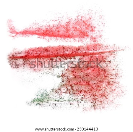 art  watercolor ink paint blob watercolour splash red, pink colorful stain isolated on white background texture