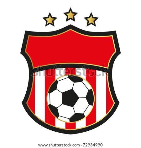 Football Logo Stock Vector Illustration 72934990 : Shutterstock
