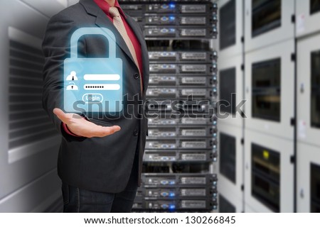 Password security for safety in data center room