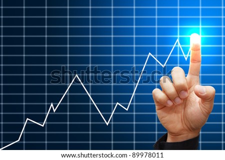 smart hand press growth high graph