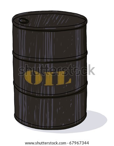 stock photo : oil barrel