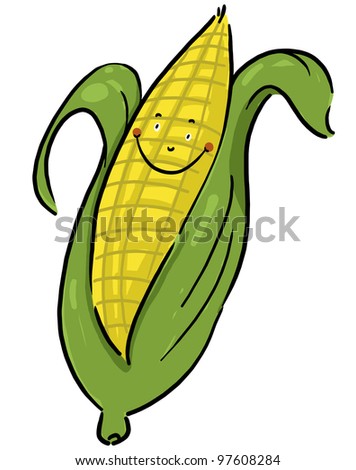 Cartoon Corn