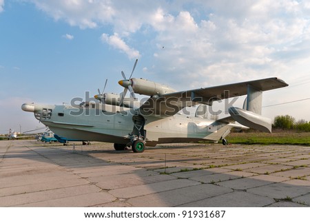 Beriev Be-12 flying boat military plane