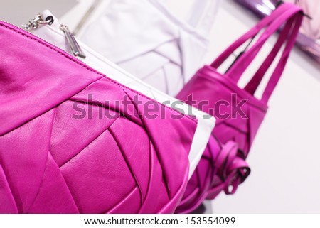bright and luxury european bag and jewelery store