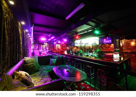 New And Clean Luxury Night Club In European Style