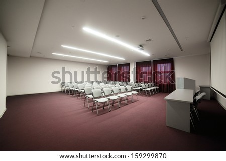 European Style Big And Spacious Conference Room