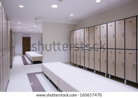 Luxury And Very Clean Dressing Room In European Style